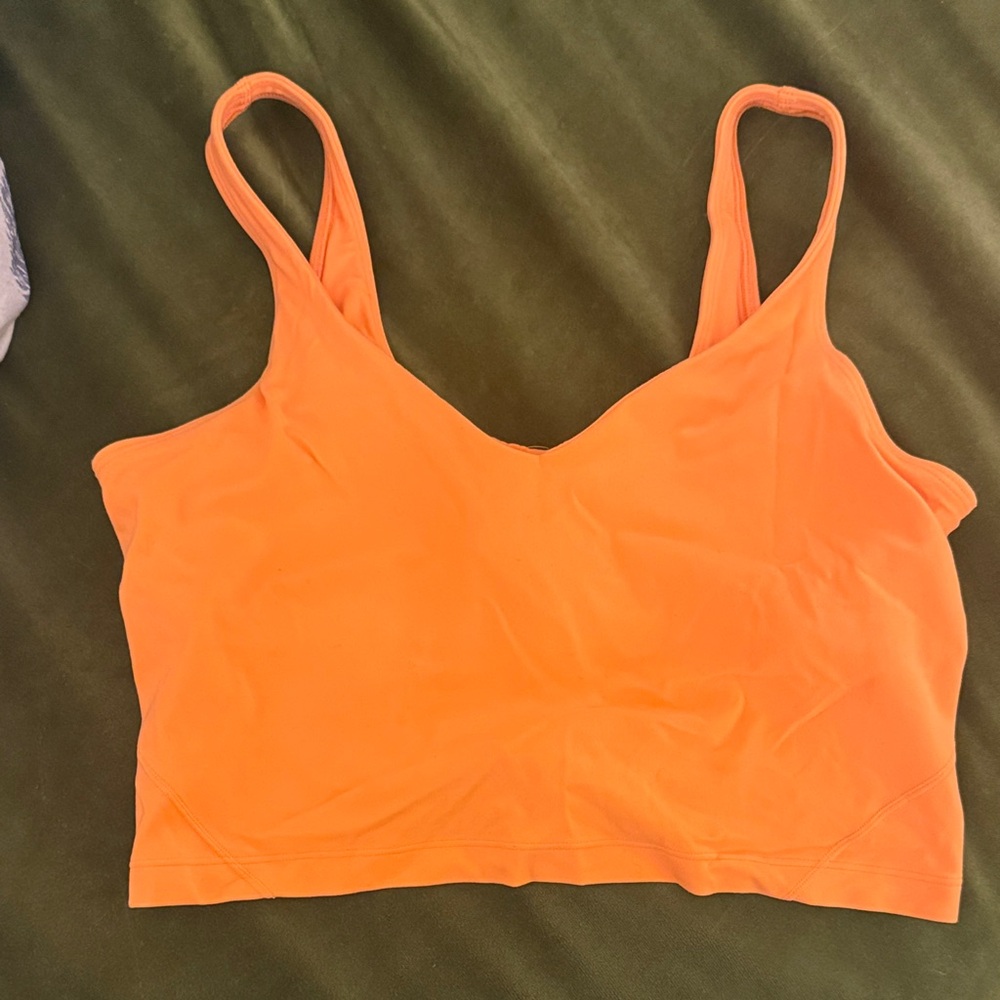 Lululemon Align Tank - neon orange